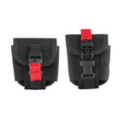 Dive Rite BP/W Double Tank Package -Dive Gear Shop 12 lb qr weight pocket ac3210 dual front view 2