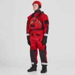 NRS Extreme SAR GTX Dry Suit 19 NRS Extreme SAR GTX Dry Suit -Dive Gear Shop 22529 04 red model leftpfd 111021 2000x2000 1