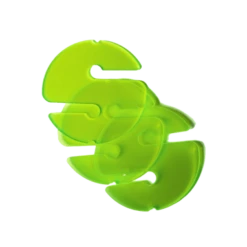 3 Cookies (Non-Directional Markers) Transparent Green