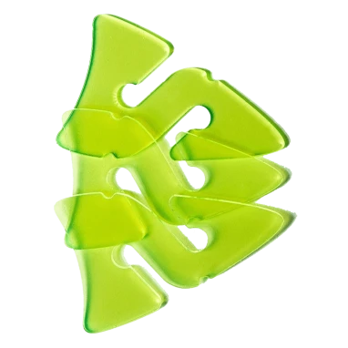 3 Line Arrows Transparent Green 1 3 Line Arrows Transparent Green