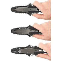 NRS Pilot Knife- Closeout 7 NRS Pilot Knife- Closeout -Dive Gear Shop 47300 02 black pilot sheathremoval 030321 2000x2000