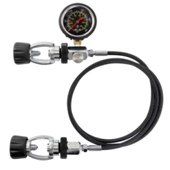 Deluxe Cylinder Equalizer With Braided HP Hose