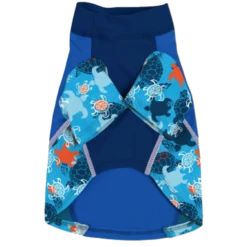 Dog Rash Guard “Turtle Sleeves”- Discontinued 6 Dog Rash Guard “Turtle Sleeves”- Discontinued -Dive Gear Shop dog rash folded