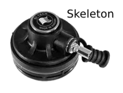 Sitech Male Inflator Nipple - International / Seatec Fitting