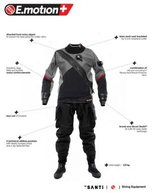 E.Motion Plus Drysuit 4 E.Motion Plus Drysuit - Image 4