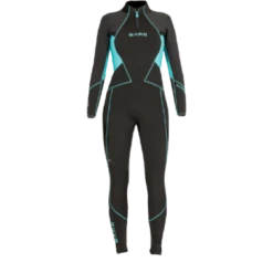 BARE Evoke 3mm Women's Wetsuit 5 BARE Evoke 3mm Women's Wetsuit -Dive Gear Shop evoke 002493 blue.front 1 1