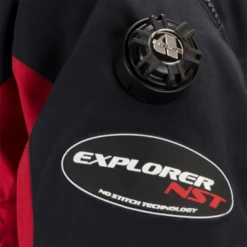 Explorer NST Drysuit -Dive Gear Shop explorer valve