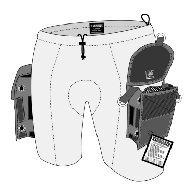 Highland Neoprene Pocket Shorts 2 Highland Neoprene Pocket Shorts - Image 2