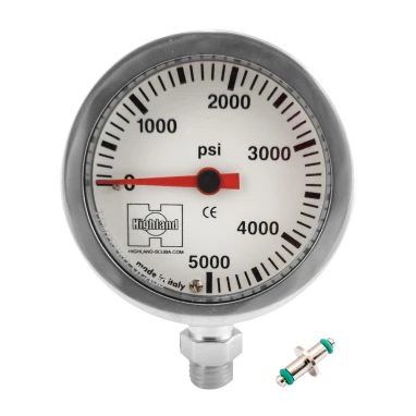 Highland 2" And 2.5" Brass & Glass SPG 2 Highland 2" And 2.5" Brass & Glass SPG - Image 2