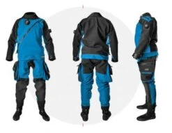 E.Lite Plus Drysuit 13 E.Lite Plus Drysuit -Dive Gear Shop light bluer