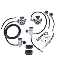 MTX-R Sidemount Regulator Set