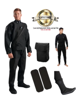 DUI FLX Drysuit & Undergarment Package