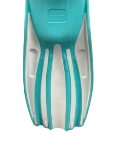 REC Fin - White/Blue - Size Reg - USED -Dive Gear Shop recfins