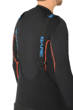 BARE Sentry Pro Dry Drysuit 12 BARE Sentry Pro Dry Drysuit -Dive Gear Shop sentry tech suspenders back 1