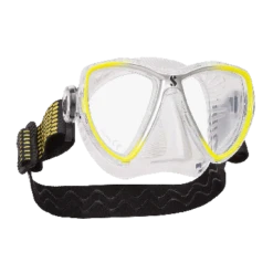 Synergy Mini Dive Mask, Clear Skirt -Dive Gear Shop synergy mini clear 3