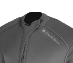 Titanium 2 Front Zip Suit (Male) -Dive Gear Shop t2sportsuitm neck