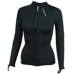 Titanium Chillproof Long Sleeve Full Zip -Dive Gear Shop titanium chillproof long sleeve full zip womens 8