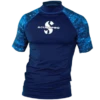 UPF 50 RASH GUARD, SHORT SLEEVE, MEN