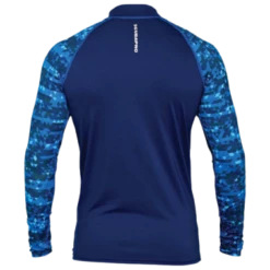 UPF 50 RASH GUARD, LONG SLEEVE, MEN -Dive Gear Shop upf50rashmblue